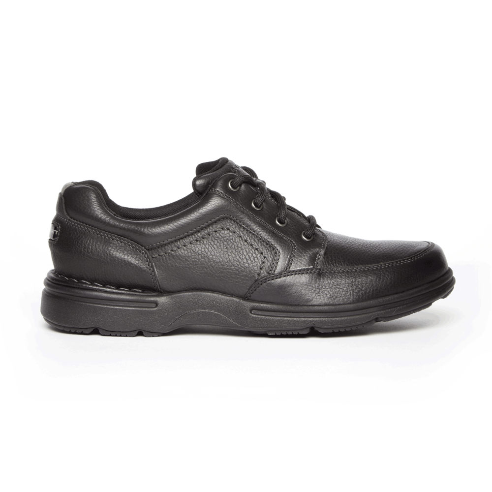 Zapatillas Rockport Hombre Mexico - Prowalker Eureka Plus Mudguard Negros - ETSIY1903